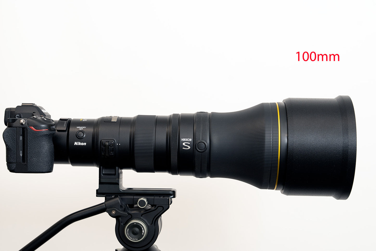 CamDec Lens Hoods for Nikon Z 800mm F6.3 VR S: 50mm (2") to 145mm (5.7")
