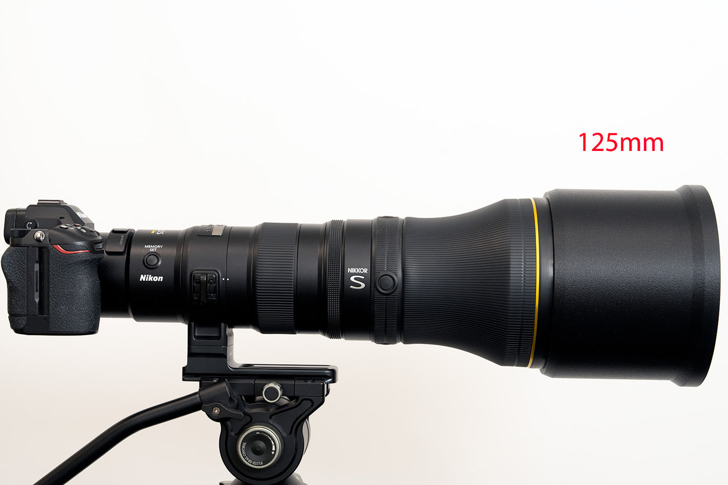 CamDec Lens Hoods for Nikon Z 800mm F6.3 VR S: 50mm (2") to 145mm (5.7")