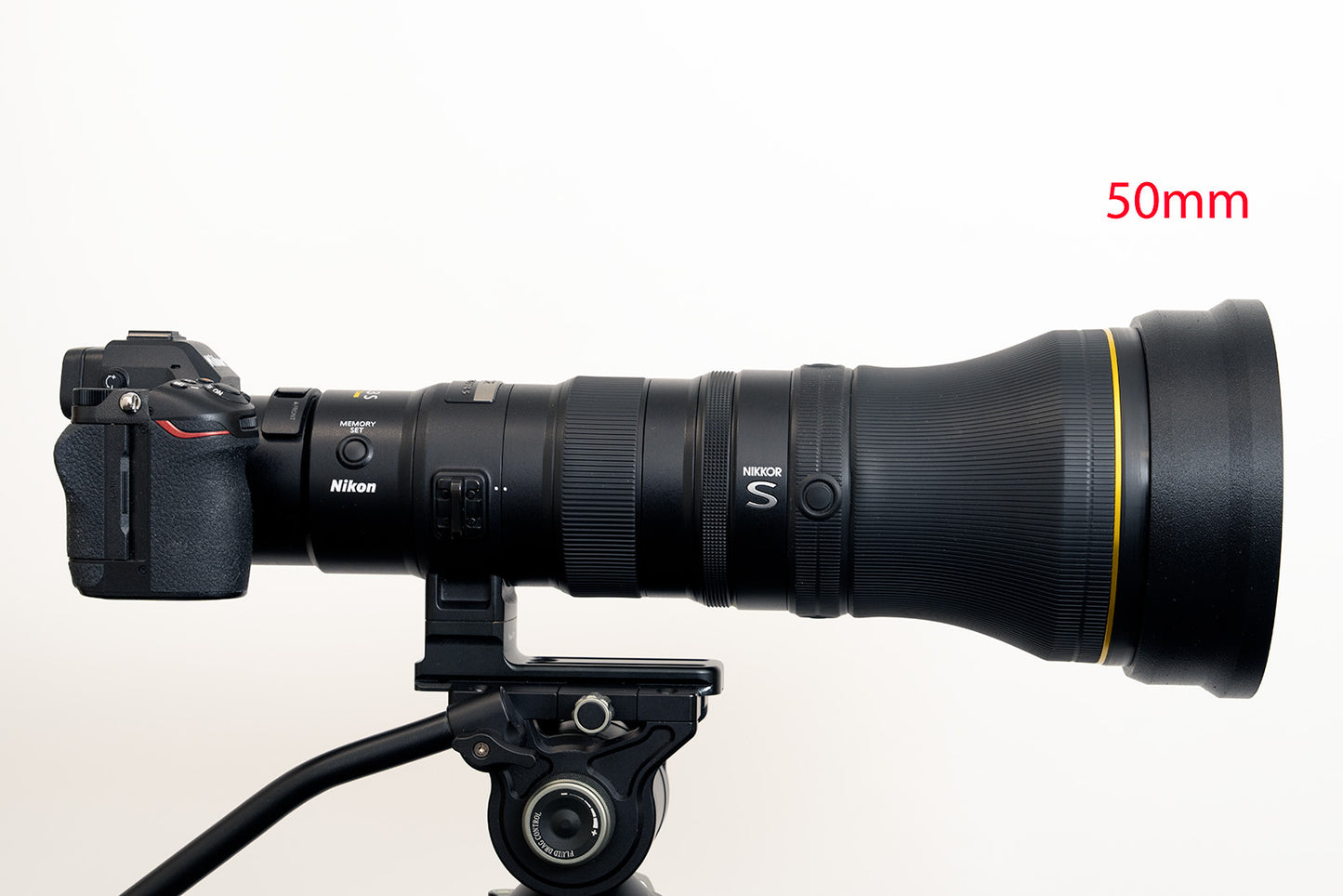 CamDec Lens Hoods for Nikon Z 800mm F6.3 VR S: 50mm (2") to 145mm (5.7")