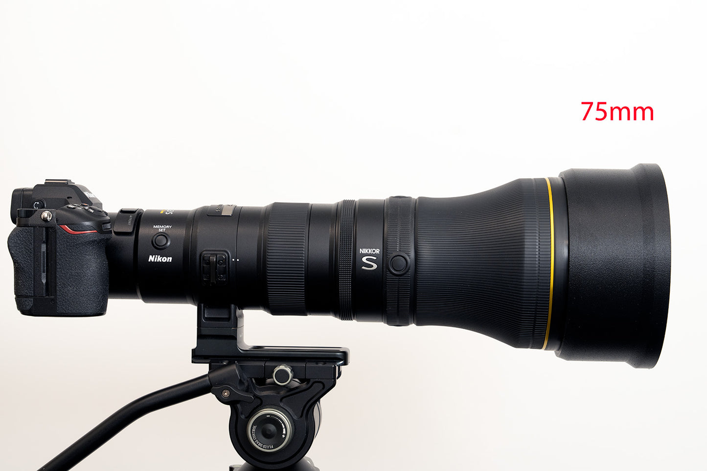 CamDec Lens Hoods for Nikon Z 800mm F6.3 VR S: 50mm (2") to 145mm (5.7")