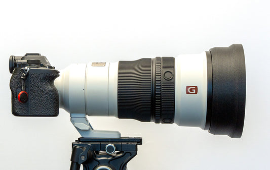 CamDec Lens Hoods for Sony FE 300mm F2.8 GM: 45mm (1.8") to 121mm (4.8")